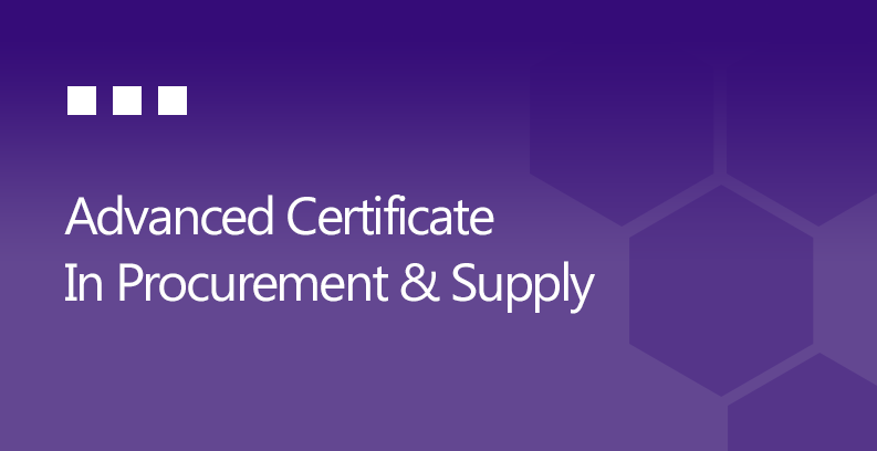 CIPS Level 3 Advanced Certificate