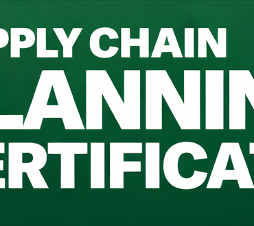 ASCM Supply chain planning certificate